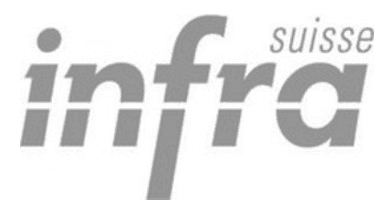 Logo von Infra Suisse, Verband, in dem OPS Mitglied ist